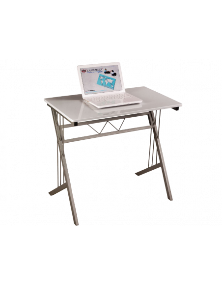 Bureau design - 80 x 51 x 72 cm - Blanc