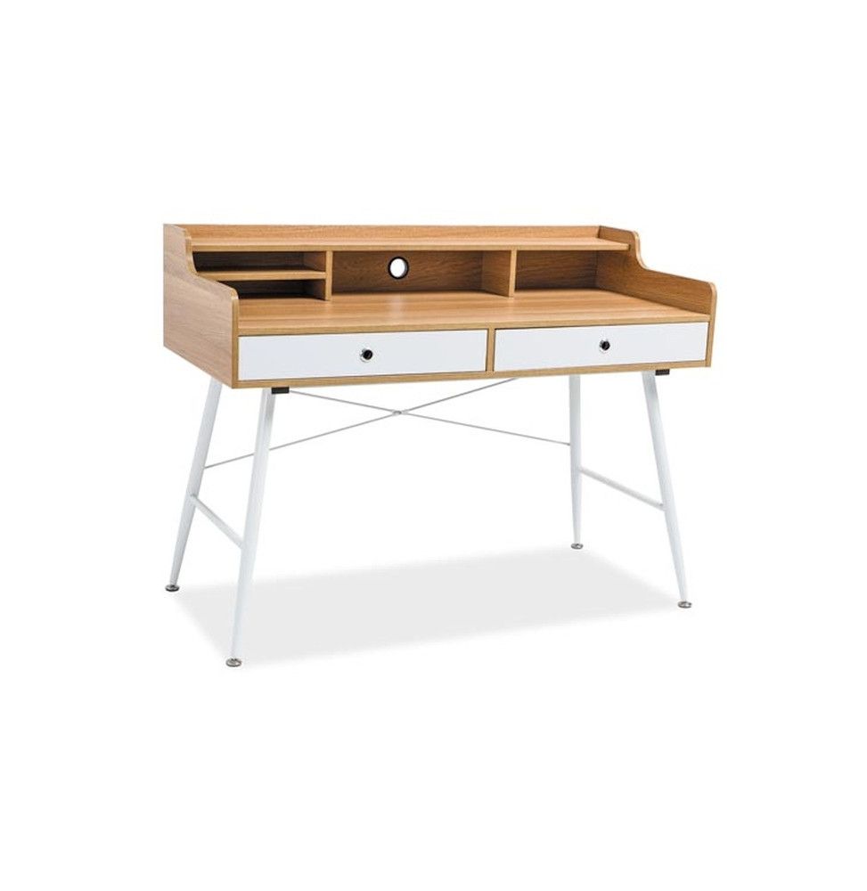 Grand bureau fonctionnel - 123 x 56 x 93 cm