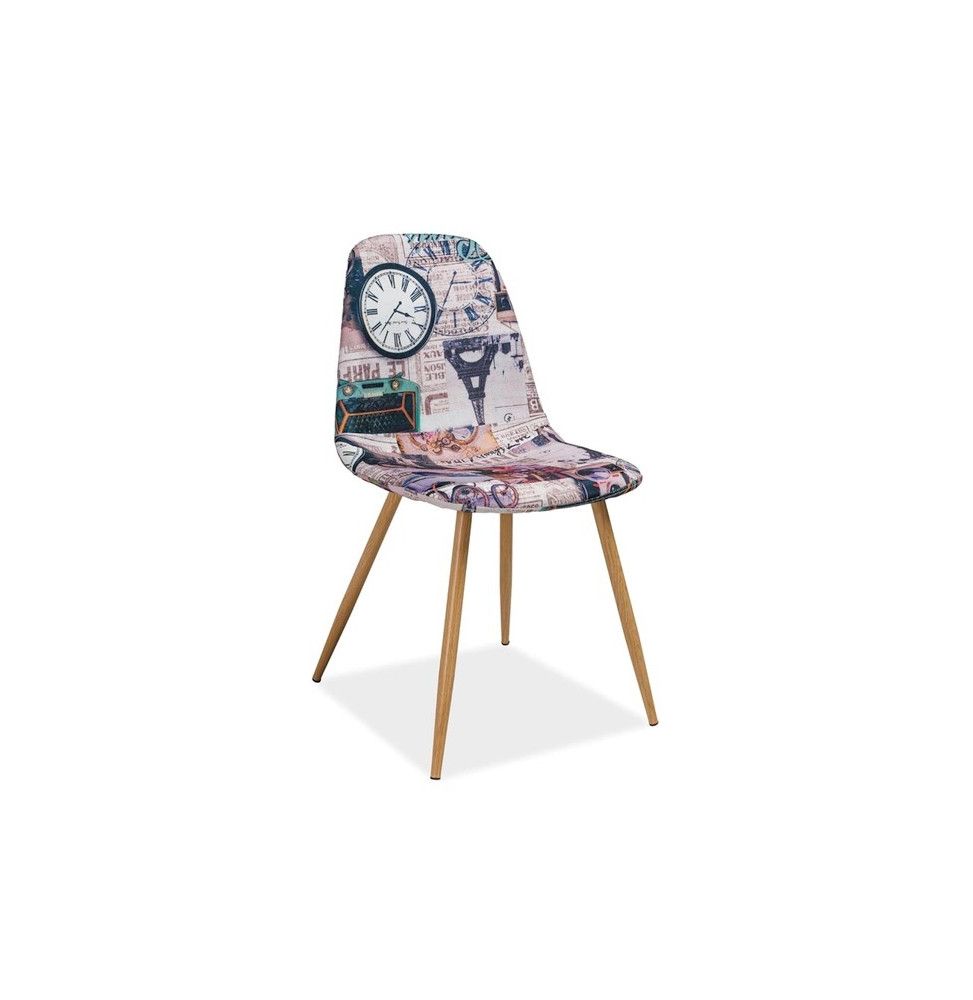 Chaise scandinave - Citi - 44 x 38 x 84 cm - Paris
