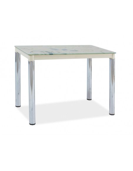 Table 6 personnes - Damar II - 100 x 60 x 75 cm - Beige