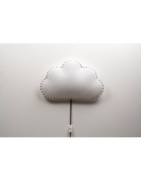 Applique nuage - Gris