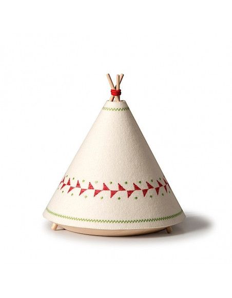 Lampe à poser Tipi - Rouge