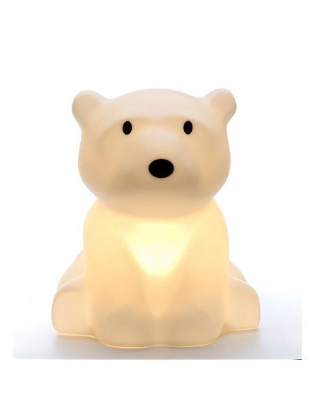 Lampe à poser Nanuk - Ours polaire - 35 x 42 cm