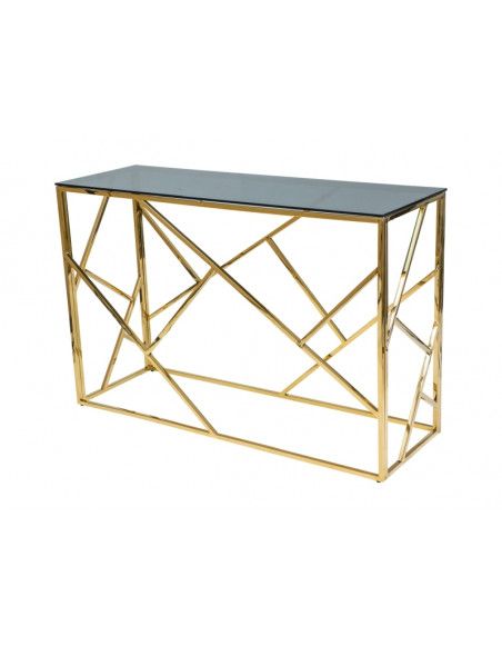 Console - Escada - 120 x 40 x 78 cm - Doré