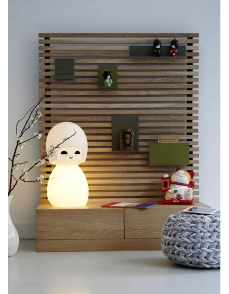 Lampe Poupée Japonaise Kokeshi - 30 x 60 cm