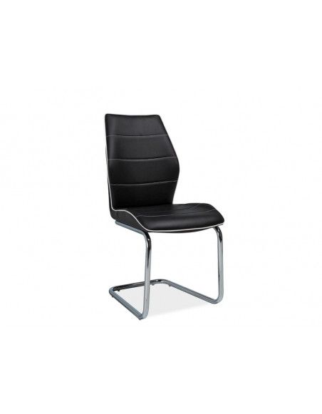 Chaise - H331 - 43 x 42 x 99 cm - Noir