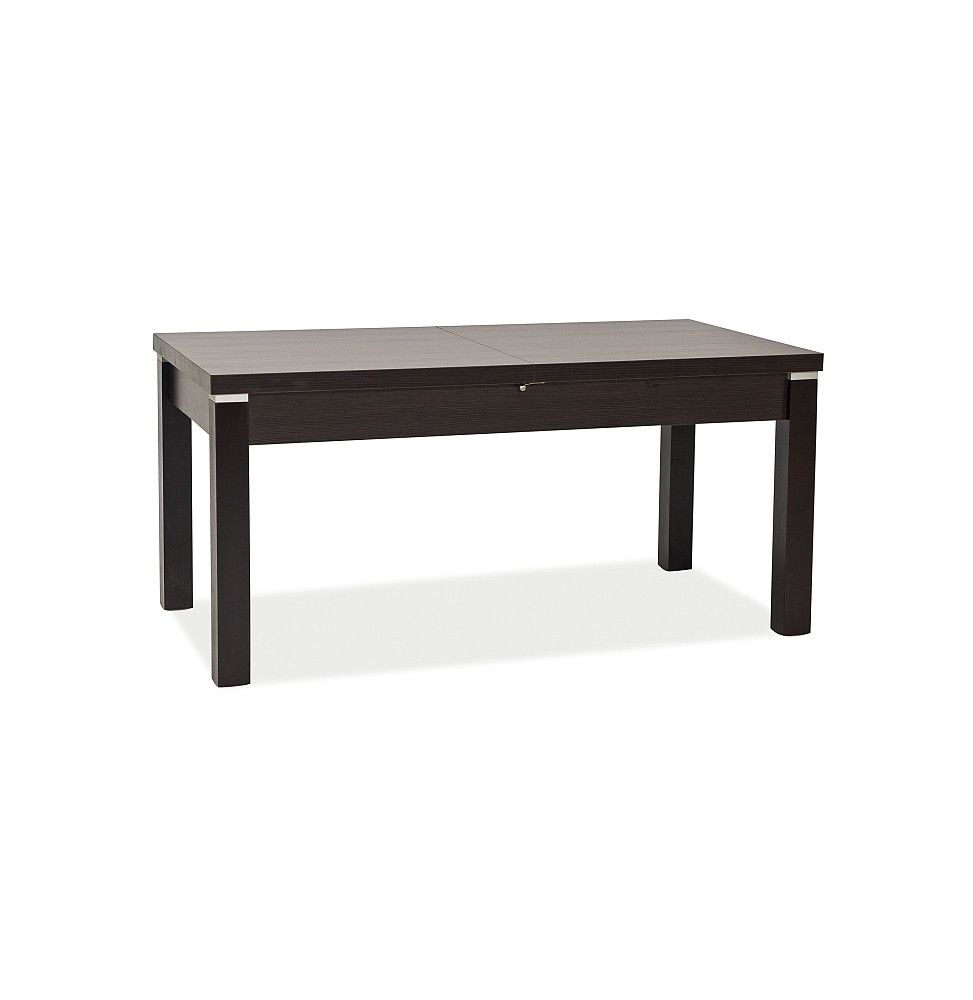 Table basse relevable - Kleopatra - 124 x 64 x 56 cm - Couleur wengé
