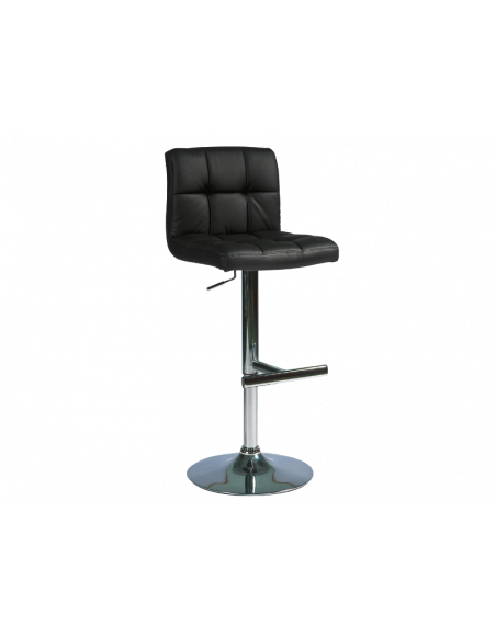 Chaise de bar réglable - C105 - 44 x 37 x 92-115 cm - Noir