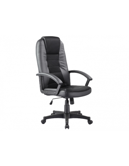 Chaise de bureau à roulettes - Q019 - 61 x 50 x 112 cm - Noir