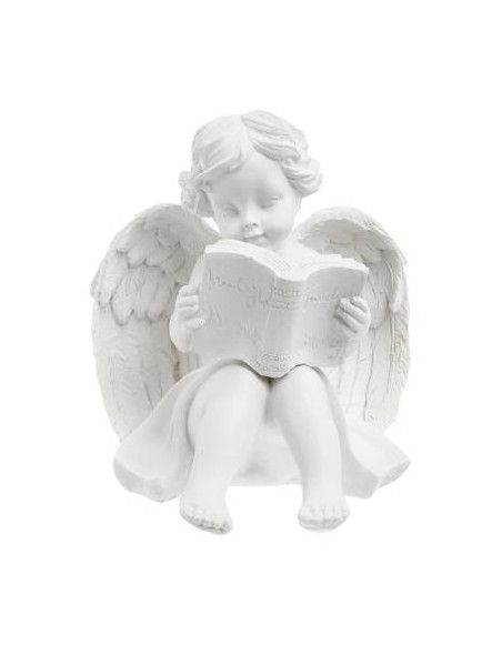 Ange qui lit - Blanc