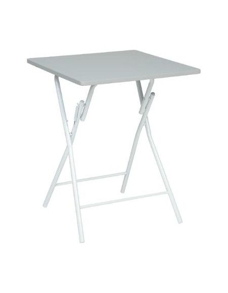 Table pliante - 60 x 60 cm - Gris
