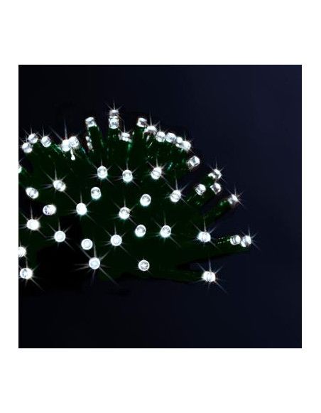 Guirlande lumineuse solaire - 10 M de lumière blanche