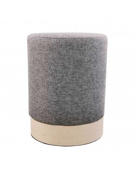 Pouf scandinave - Gris foncé