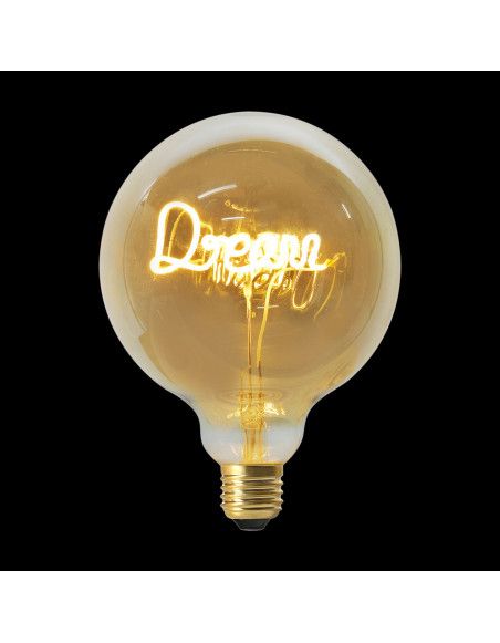 Ampoule décorative DREAM - Blanc chaud - LED E27 4W equivalent 18W