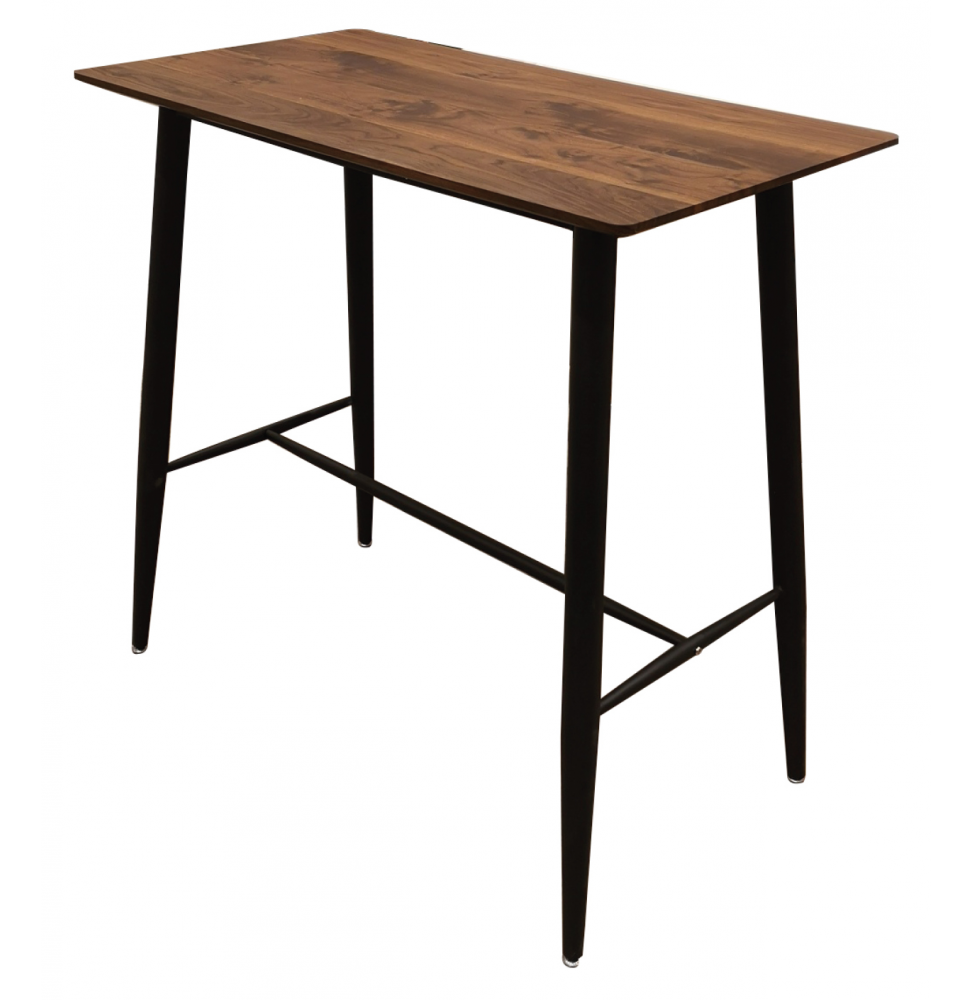 Table mange debout - L 115 x l 60 x H 102 cm - Marron
