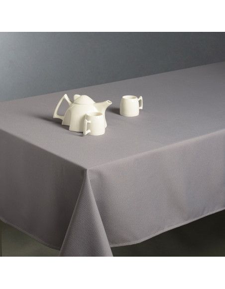 Nappe anti taches rectangulaire 150 x 300 cm - Gris