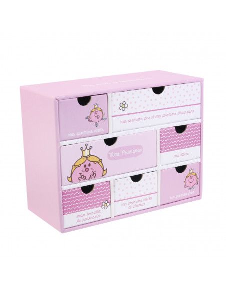 Boîte à souvenirs de naissance - Cadeau bébé - Mme Princesse