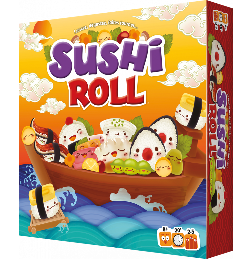 Jeu de société Sushi Roll - Cocktail Games - 2 à 5 joueurs - Dès 8