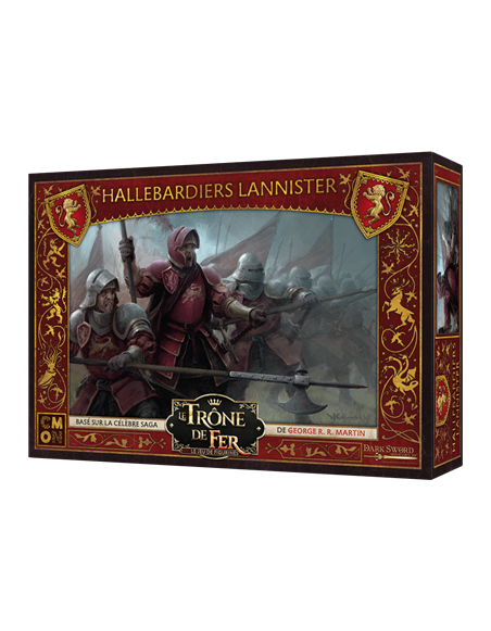 Le Trône de Fer - Le Jeu de Figurines - Hallebardiers Lannister - Extension - 2 joueurs - dès 14 ans
