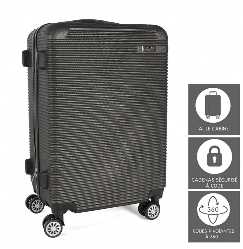 Valise cabine Tokyo - Gris - 35 L