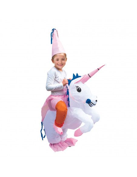 Déguisement licorne gonflable - Enfant