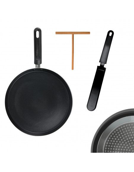 Coffret crêpière induction et ses accessoires - D. 28 cm