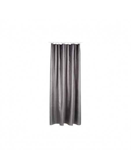 Rideau de douche - Polyester - 180 x 200 cm - Gris