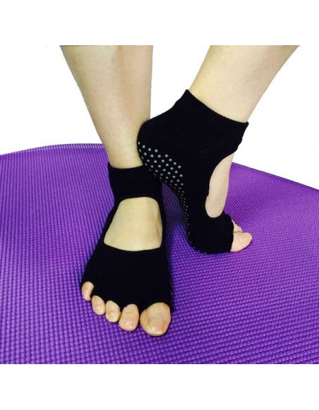 Chaussettes yoga - Taille unique - Antidérapante