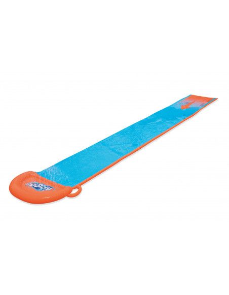 Tapis glissant 1 piste avec connexion tuyau arrosage -  L. 487 cm