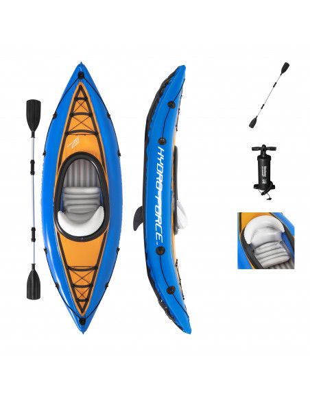 Kayak gonflable - Cove Champion Hydro Force - 275 x 81 cm