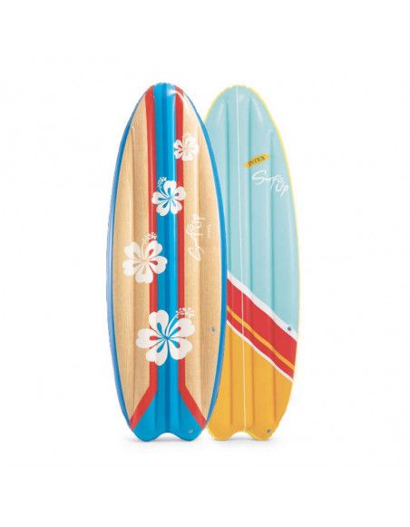 Matelas surf gonflable Intex - L 178 x l 69 cm - Couleur aléatoire