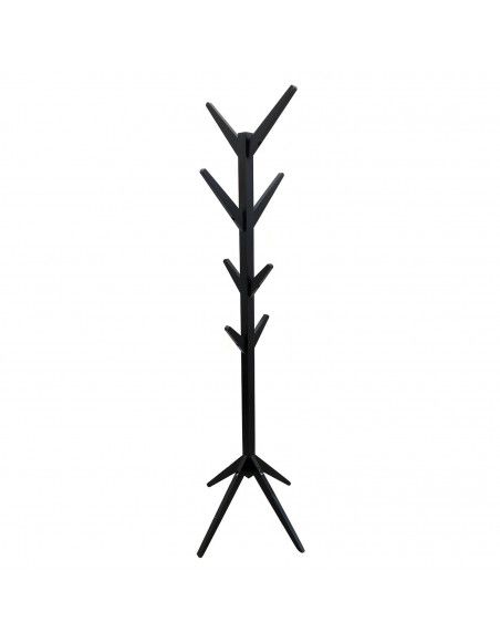Portemanteau arbre - L 44.5 x l 44.5 x H 178 cm - Noir