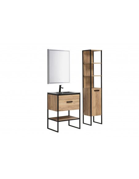 Ensemble meubles de salle de bain complet - Bois - 60 cm - James