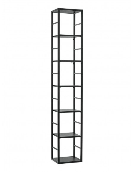 Étagère Switch en métal 7 niveaux - L 30 x P 25 x H 176 cm - Noir