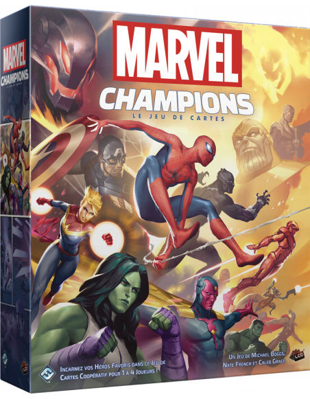 Base du jeu Marvel Champions : Le Jeu de Cartes - Jeux de Cartes Evolutifs