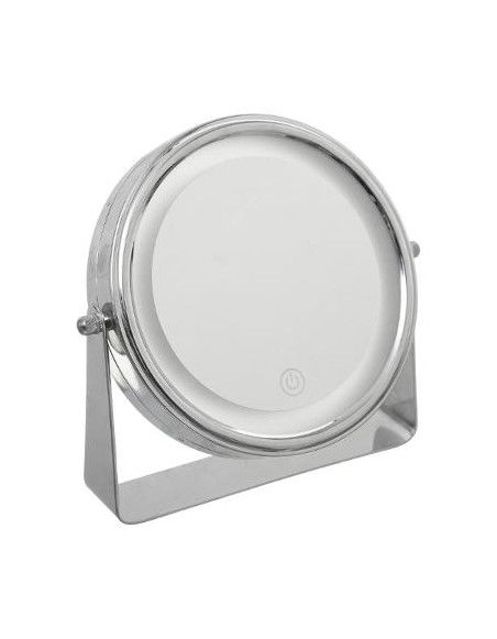 Miroir LED tactile sur pied pivotant