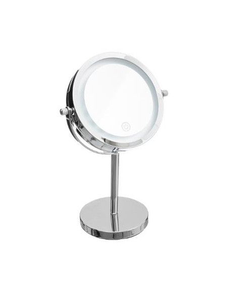 Miroir LED sur pied haut