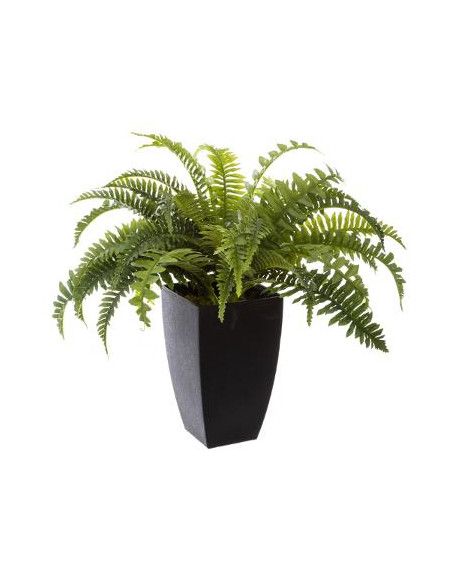 Plante artificielle fougère en pot - H 55 cm