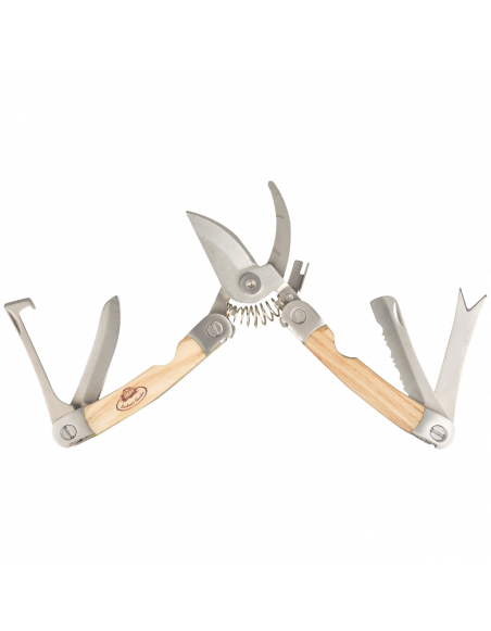 Sécateur multifonction - 5 en 1 - Acier inoxydable