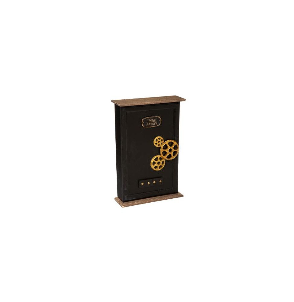 Boîte à clés Flower - H 38,5 cm - Noir