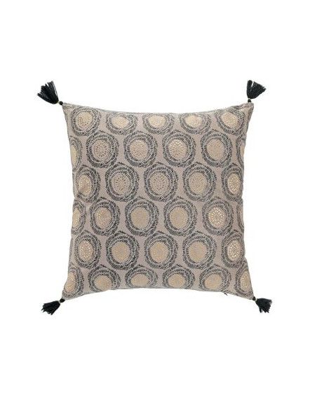 Coussin en velours Onyxia - L 45 cm x l 45 cm