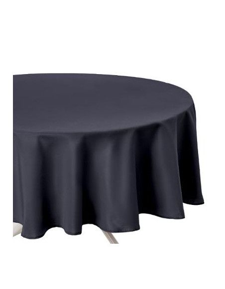 Nappe antitache - D 180 cm - Noir