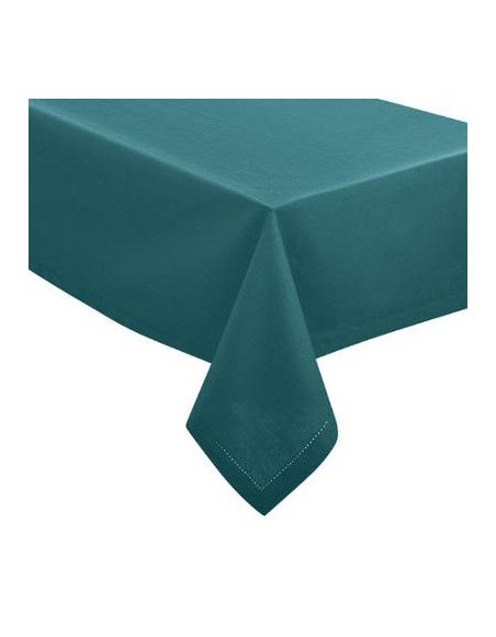 Nappe de table Chambray - L 240 cm x l 140 cm - Bleu