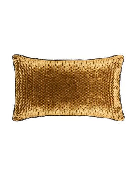 Coussin - Flow - L 50 cm x l 30 cm - Or