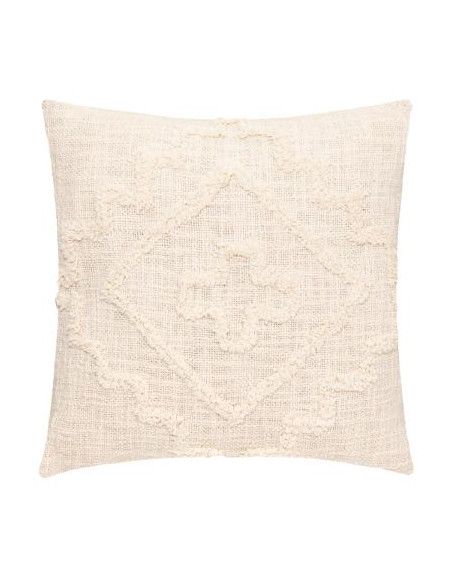 Coussin - Inca - L 40 cm x l 40 cm - Blanc