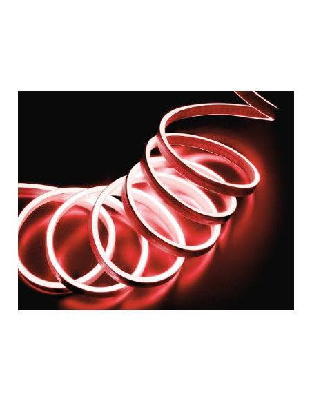 Guirlande en tube néon - 5 M - Rouge
