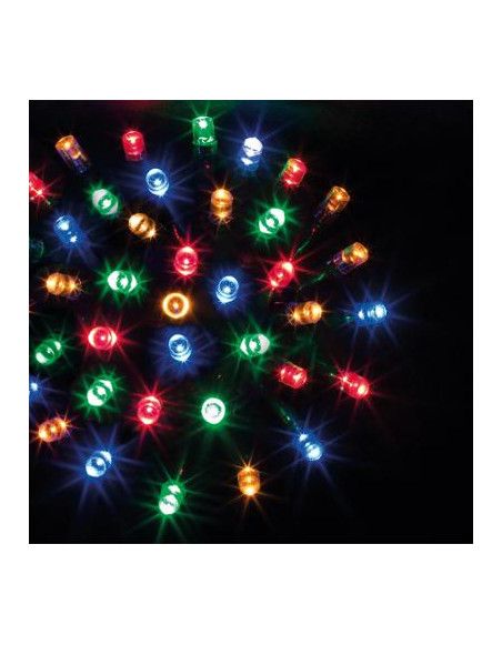 Guirlande lumineuse 320 LED fil vert - 32 M - Multicolore