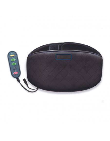 Ceinture - Chaleur et massage - L 114 cm x L 21 cm - Noir