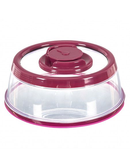 Cloche fraîcheur - Vide air - D 19 cm - Rouge