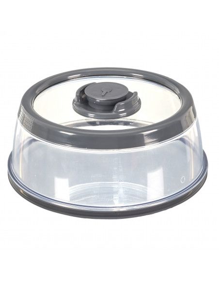 Cloche fraîcheur - Vide air - D 25 cm - Gris